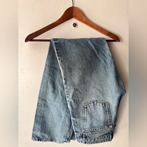 Zara Light Blue Relaxed Jeans